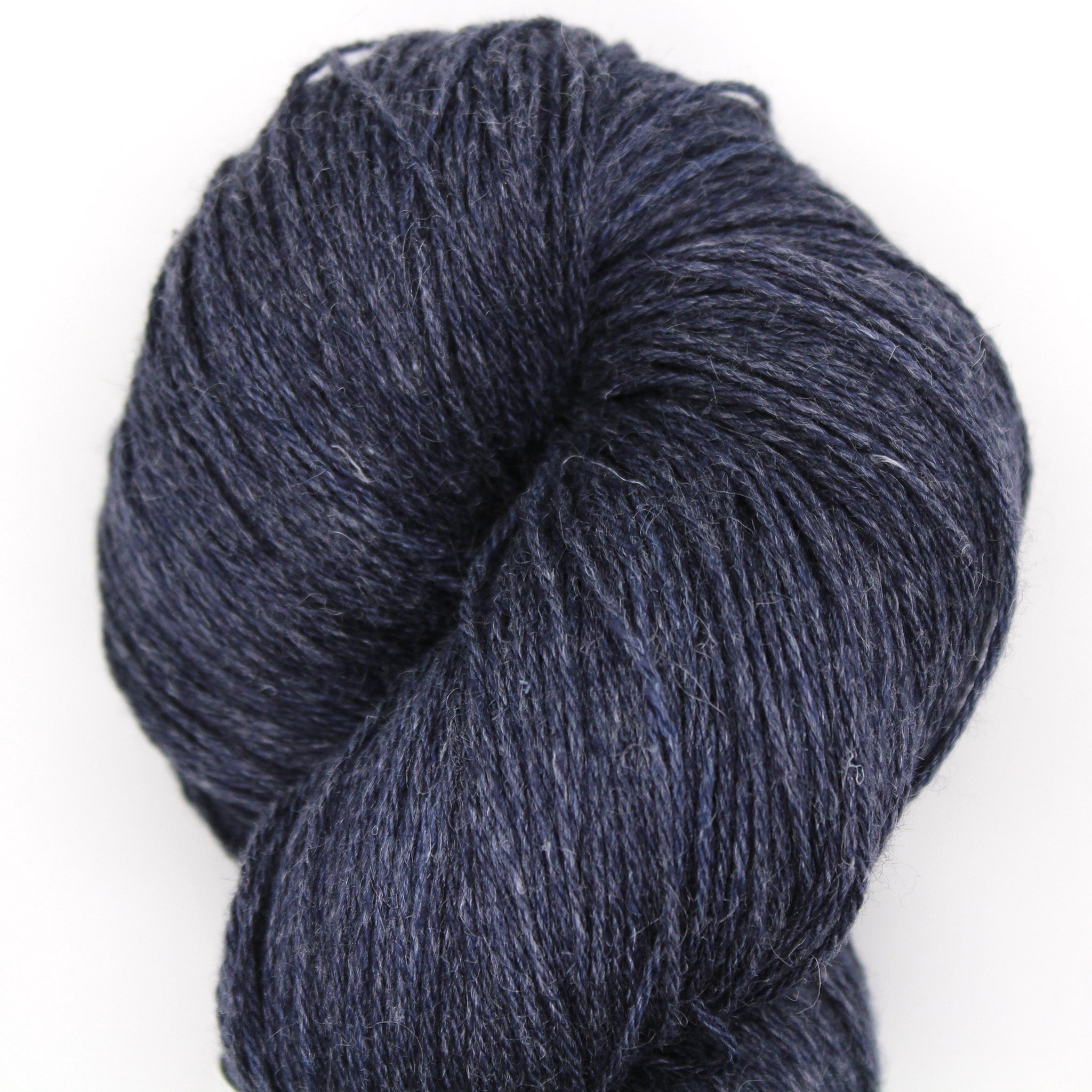 Midnight - Silk Linen Fingering