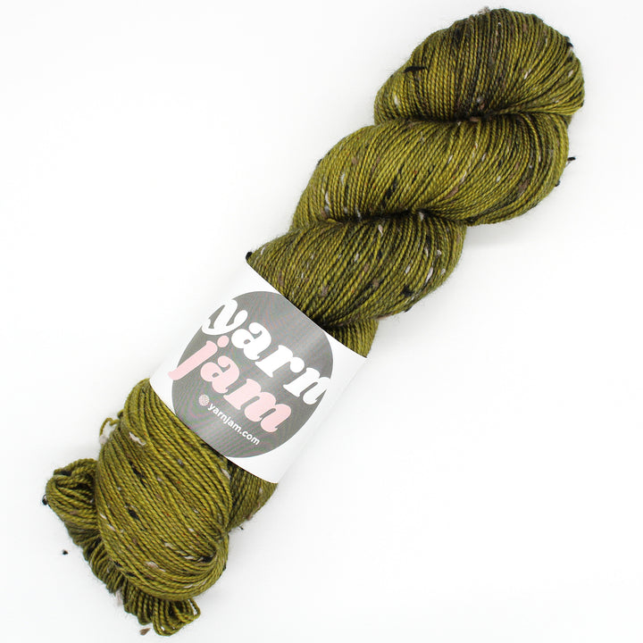 Bottle Green - Tweed Sock