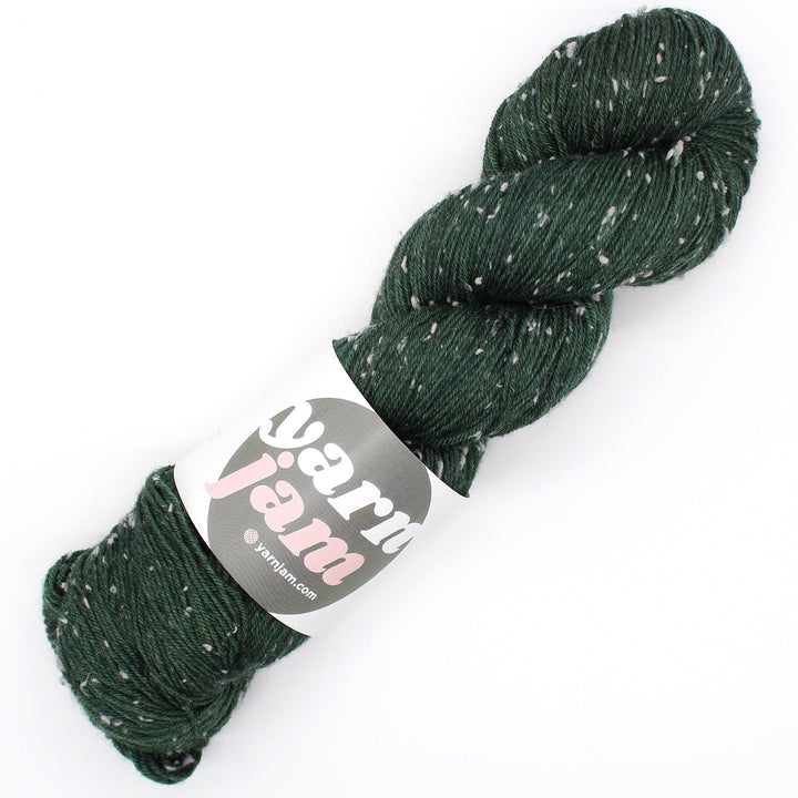 Fir - White Tweed Sock