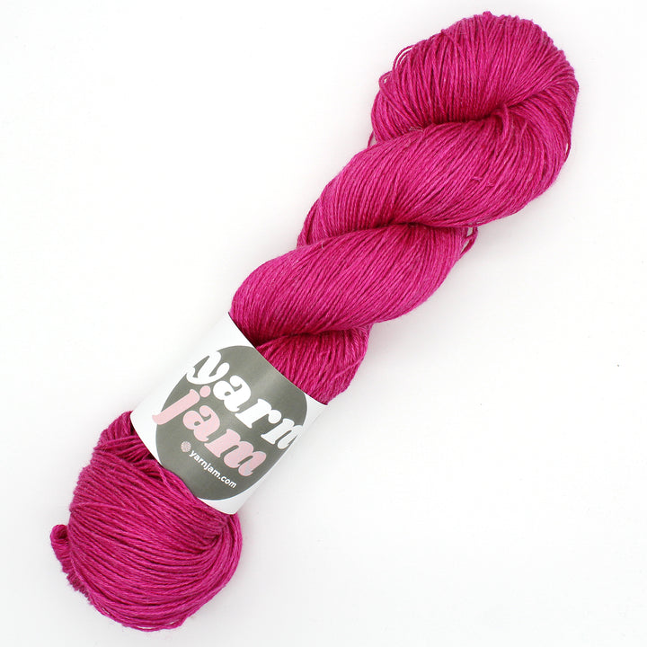 Shocking Pink - Silk Linen Fingering
