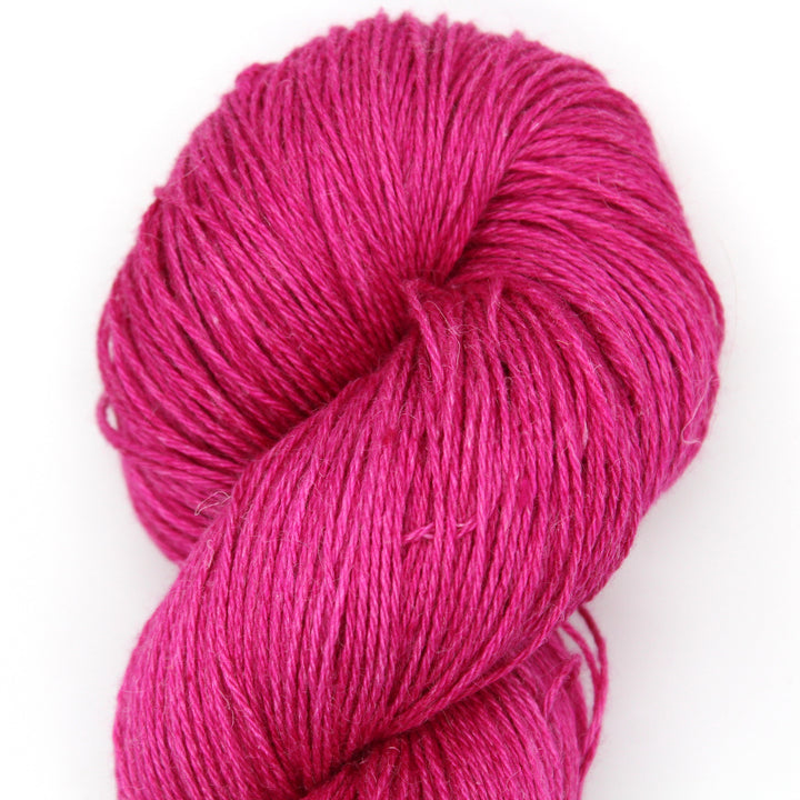 Shocking Pink - Silk Linen Fingering