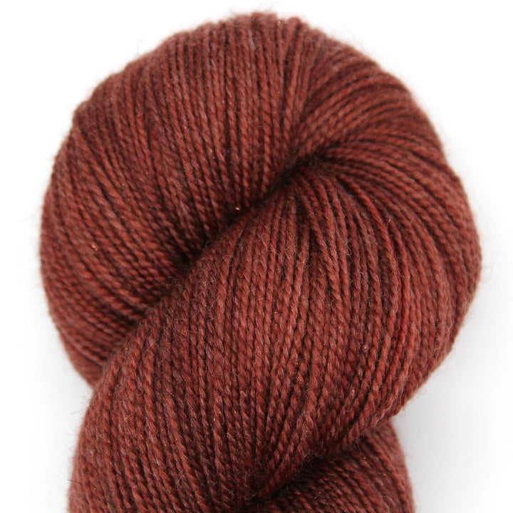 Terra Cotta - Bronze Sparkle Sock