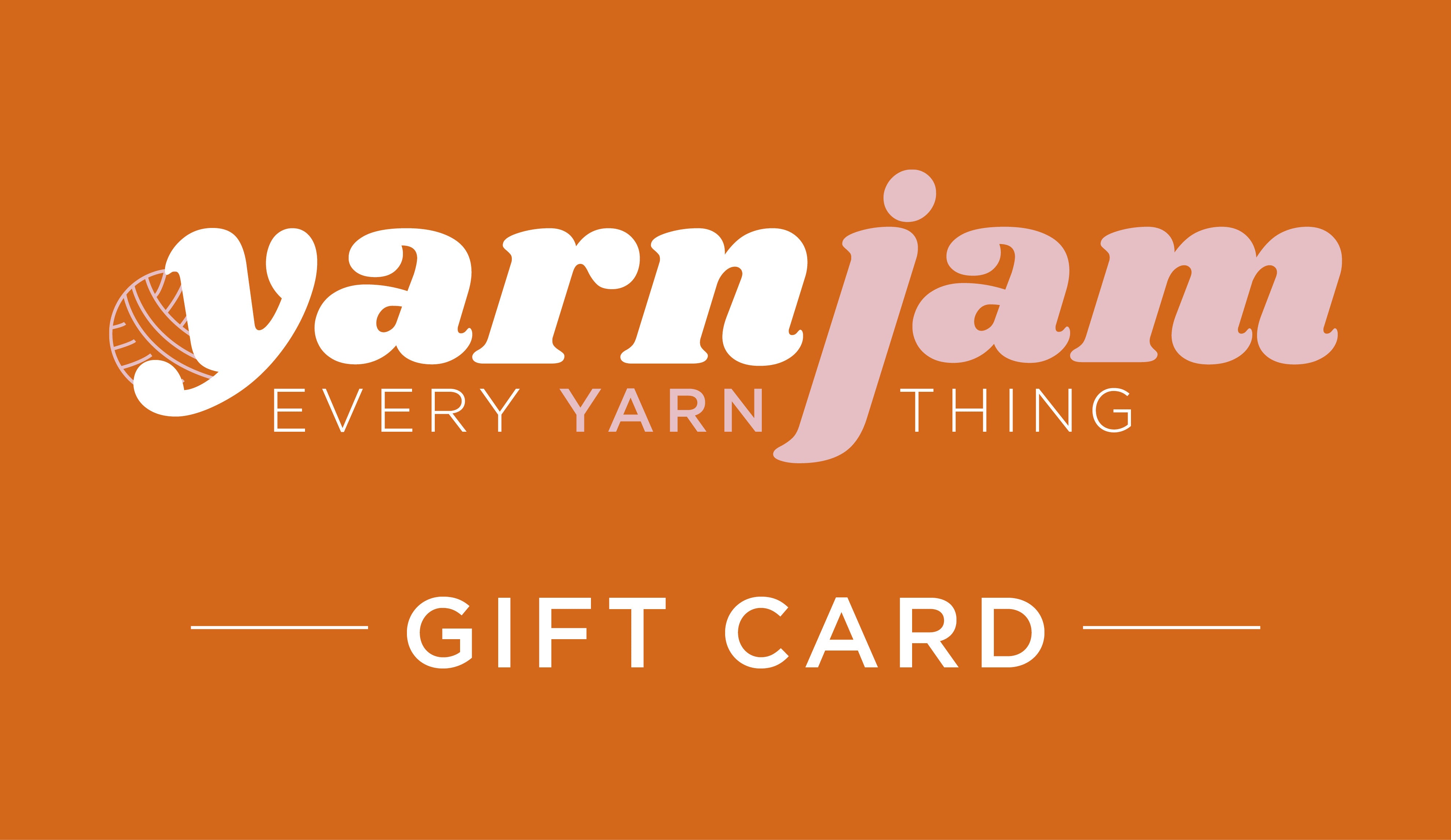 Yarn Jam Gift Card